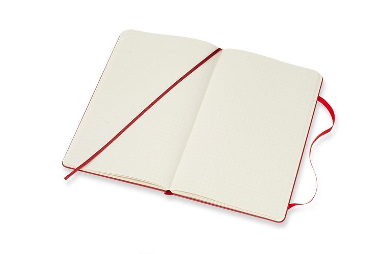Produktbild: Moleskine Notizbuch Large/A5, Punktraster, Hard Cover, Scharlachrot