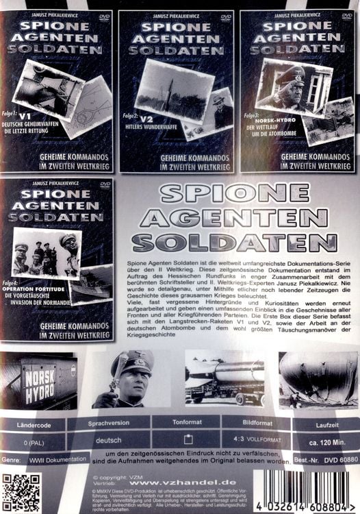 Produktbild: Spione, Agenten, Soldaten - Box 1 [4 DVDs]