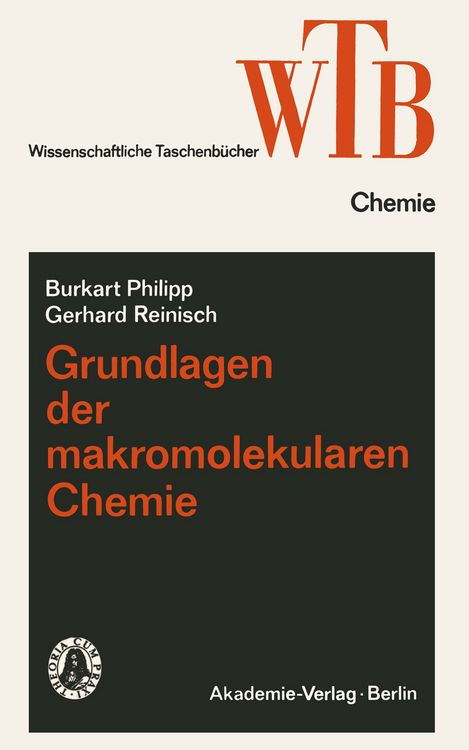 Produktbild: Grundlagen der makromolekularen Chemie