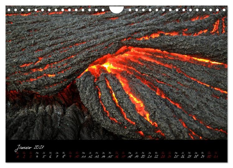 Produktbild: Kilauea Volcano Hawaii - Auf den Spuren von Feuerg&ouml;ttin Pele (Wandkalender 2027 DIN A4 quer), CALVENDO Monatskalender