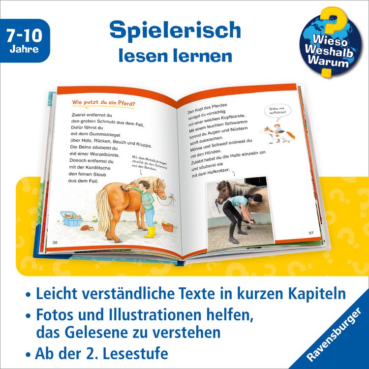 Produktbild: Wieso? Weshalb? Warum? Erstleser, Band 6 - Pferde