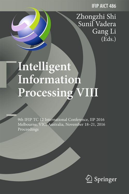 Produktbild: Intelligent Information Processing VIII