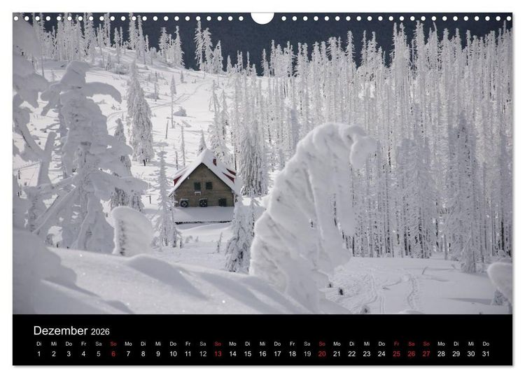 Produktbild: Bayerischer Wald - der Osten Bayerns (Wandkalender 2026 DIN A3 quer), CALVENDO Monatskalender