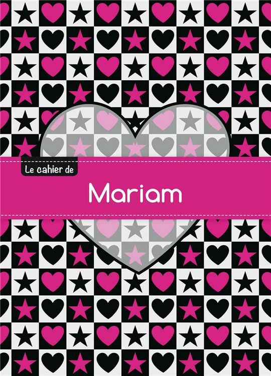 Produktbild: Cahier mariam blanc,96p,a5