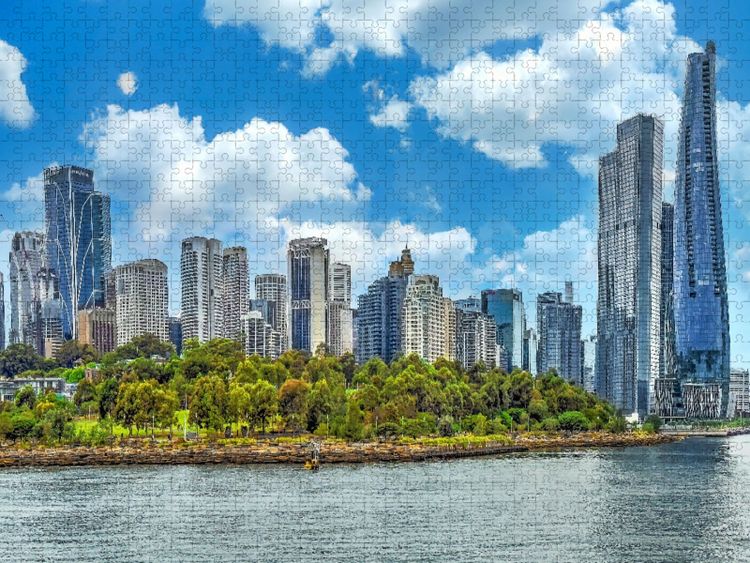 Produktbild: CALVENDO Puzzle Sydney | 1000 Teile Lege-Gr&ouml;&szlig;e 64x48cm Foto-Puzzle f&uuml;r gl&uuml;ckliche Stunden