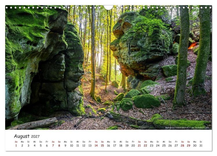 Produktbild: Heimat Entdecken - Sagenhafte Eifel (Wandkalender 2027 DIN A3 quer), CALVENDO Monatskalender