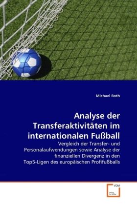 Produktbild: Roth, M: Analyse der Transferaktivit&auml;ten im internationalen