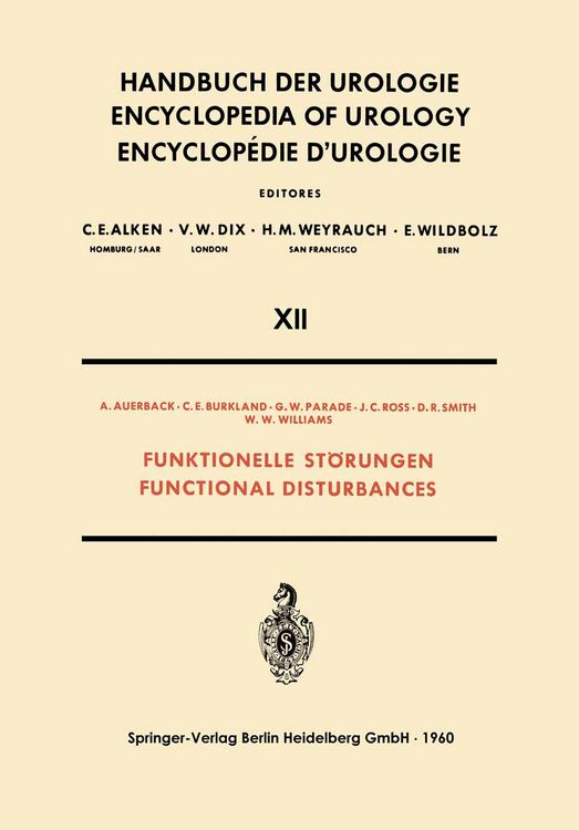Produktbild: Funktionelle St&ouml;rungen / Functional Disturbances
