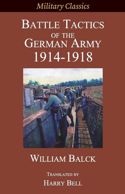 Produktbild: Battle Tactics of the German Army 1914-1918