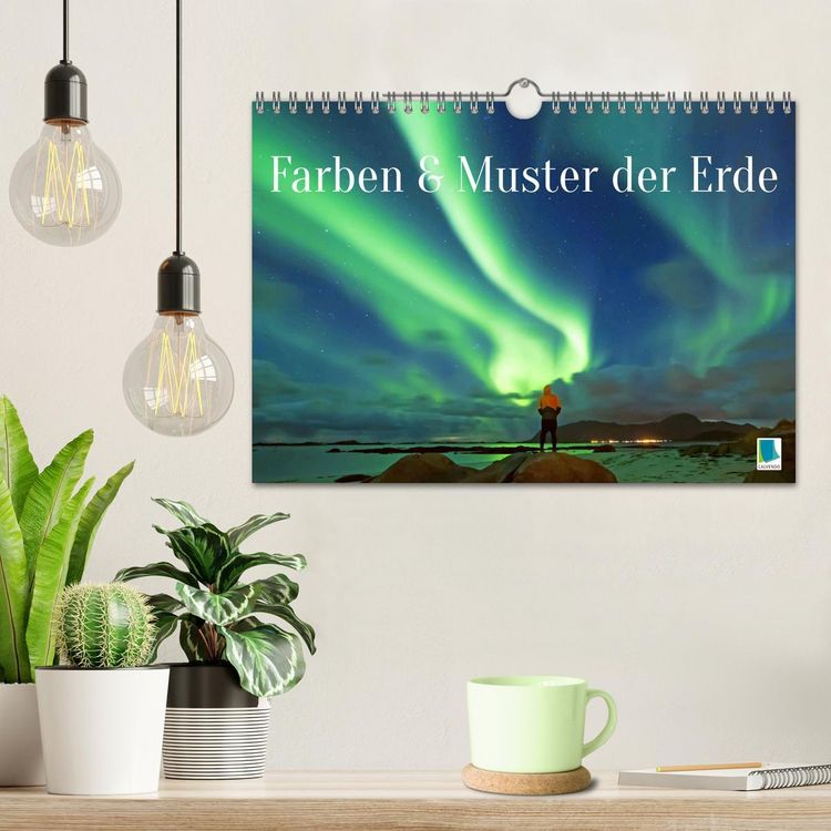 Produktbild: Farben und Muster der Erde (Wandkalender 2026 DIN A4 quer), CALVENDO Monatskalender