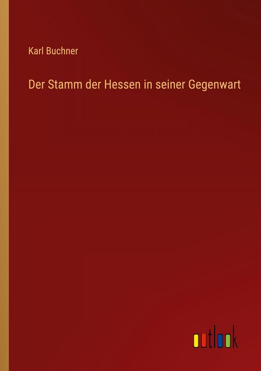 Produktbild: Der Stamm der Hessen in seiner Gegenwart