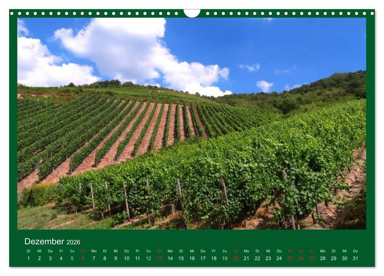 Produktbild: Im Rheingau (Wandkalender 2026 DIN A3 quer), CALVENDO Monatskalender