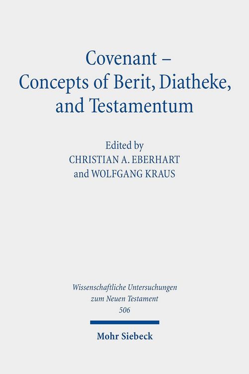 Produktbild: Covenant - Concepts of Berit, Diatheke, and Testamentum