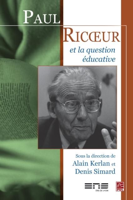 Produktbild: Paul Ricoeur et la question educative