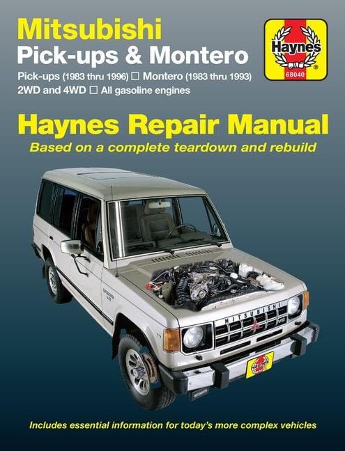 Produktbild: Mitsubishi Pick-Ups 1983-96 & Montero 1983-93