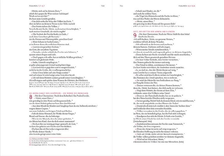 Produktbild: Die Bibel. Einheits&uuml;bersetzung der Heiligen Schrift. Gesamtausgabe / Bibel mit Schreibrand (Roter Einband)