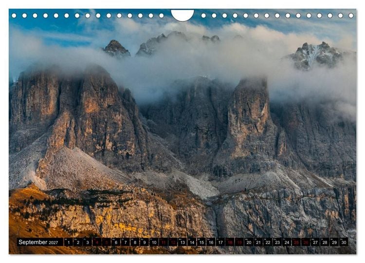 Produktbild: Sellagruppe. Dolomiten (Wandkalender 2027 DIN A4 quer), CALVENDO Monatskalender