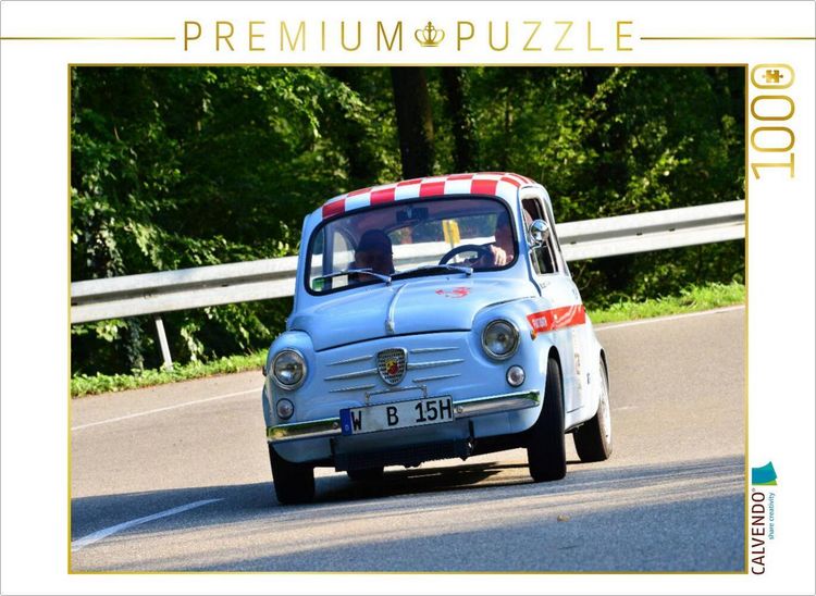 Produktbild: CALVENDO Puzzle Fiat 600 - 1963 | 1000 Teile Lege-Gr&ouml;&szlig;e 64x48cm Foto-Puzzle f&uuml;r gl&uuml;ckliche Stunden