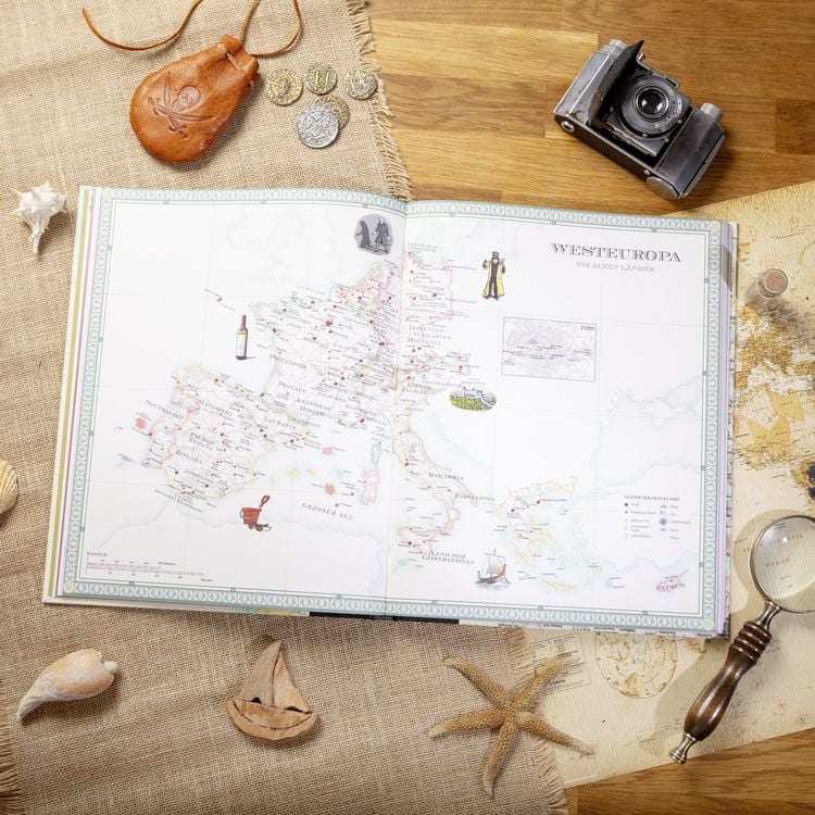 Produktbild: Atlas der imaginären Orte