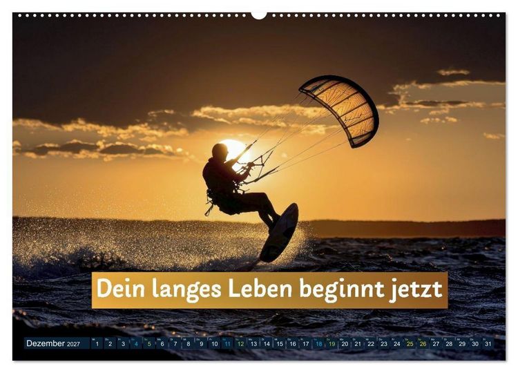 Produktbild: Longevity - Die Zukunft der Vitalit&auml;t (hochwertiger Premium Wandkalender 2027 DIN A2 quer), Kunstdruck in Hochglanz