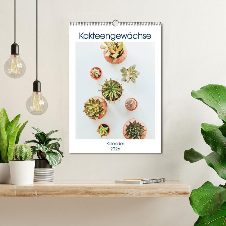 Produktbild: Kakteengew&auml;chse (Wandkalender 2026 DIN A3 hoch), CALVENDO Monatskalender