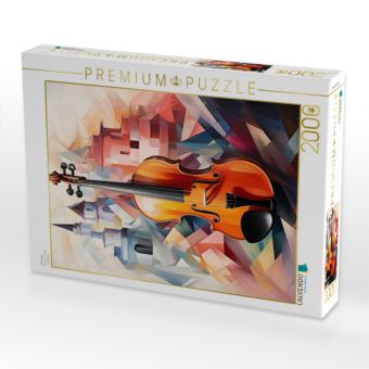 Produktbild: CALVENDO Puzzle Die Geige | 2000 Teile Lege-Gr&ouml;&szlig;e 90x67cm Foto-Puzzle f&uuml;r gl&uuml;ckliche Stunden