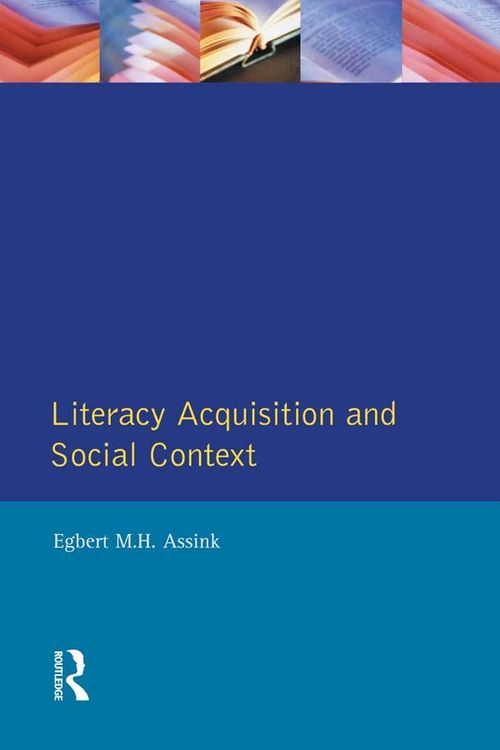 Produktbild: Literacy Acquisition and Social Context