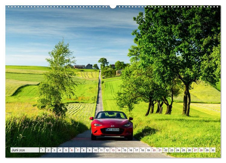 Produktbild: Mein Mazda (hochwertiger Premium Wandkalender 2026 DIN A2 quer), Kunstdruck in Hochglanz