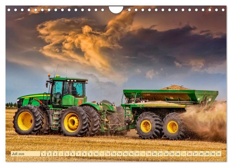 Produktbild: Landwirtschaft - die Zukunft ist digital (Wandkalender 2026 DIN A4 quer), CALVENDO Monatskalender