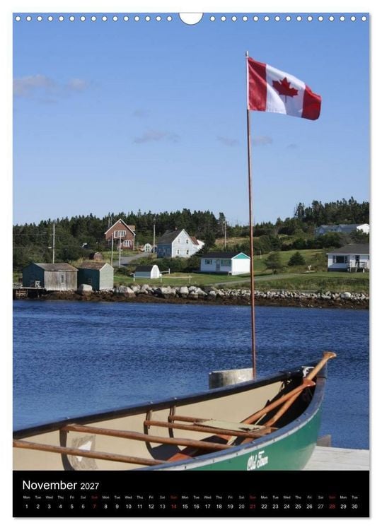 Produktbild: Canada Province Nova Scotia (Wall Calendar 2027 DIN A3 portrait), CALVENDO 12 Month Wall Calendar