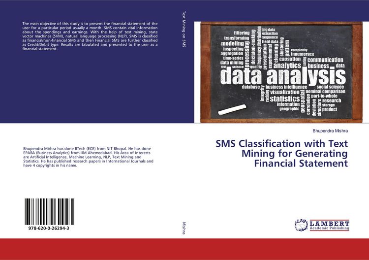 Produktbild: SMS Classification with Text Mining for Generating Financial Statement
