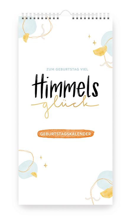 Produktbild: Himmelsgl&uuml;ck Geburtstagskalender