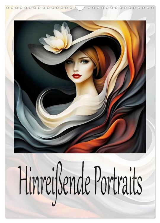 Produktbild: Hinrei&szlig;ende Portraits (Wandkalender 2026 DIN A3 hoch), CALVENDO Monatskalender