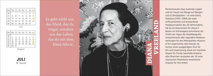 Produktbild: Starke Frauen Premium-Tischplaner 2027 - Tischplaner mit 53 Zitaten und beeindruckenden Lebensgeschichten