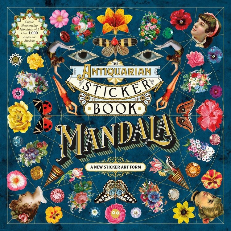 Produktbild: The Antiquarian Sticker Book: Mandala