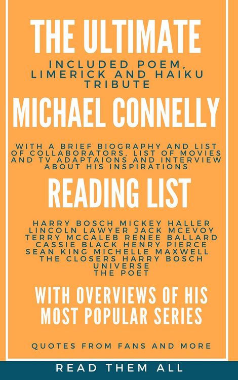 Produktbild: The Ultimate Michael Connelly Reading List with Overviews of His Most Popular Series (Read Them All)