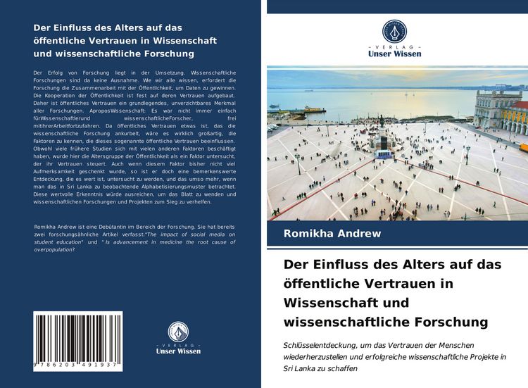 Produktbild: Der Einfluss des Alters auf das &ouml;ffentliche Vertrauen in Wissenschaft und wissenschaftliche Forschung