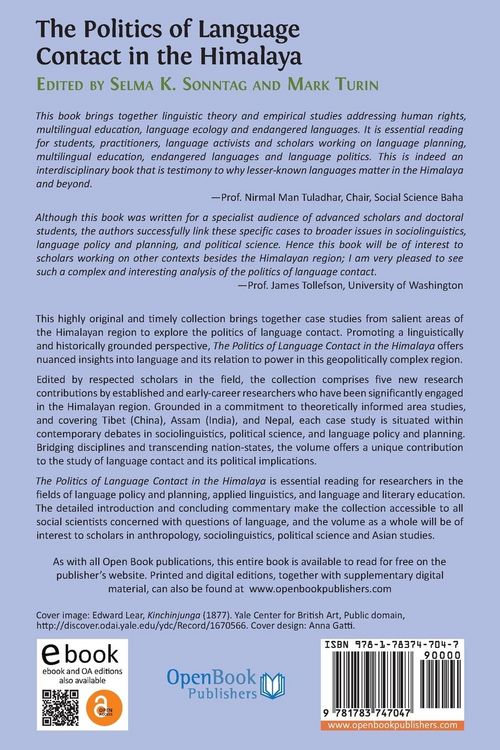 Produktbild: The Politics of Language Contact in the Himalaya