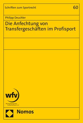 Produktbild: Die Anfechtung von Transfergesch&auml;ften im Profisport