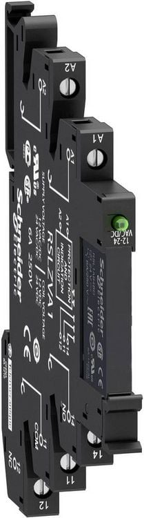 Produktbild: Schneider Electric RSL1PVBU Steckrelais 24 V/DC, 24 V/AC 6 A 1 Wechsler 1 St.