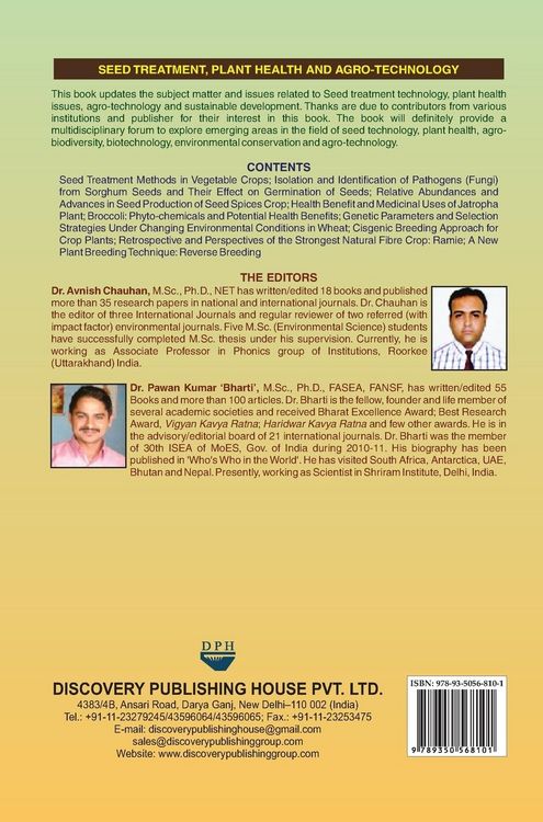 Produktbild: Seed Treatment, Plant Health and Agro-Technology