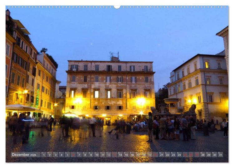 Produktbild: Rom - der gem&uuml;tliche Stadtteil Trastevere (Wandkalender 2026 DIN A2 quer), CALVENDO Monatskalender