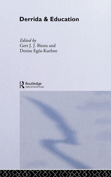 Produktbild: Derrida & Education