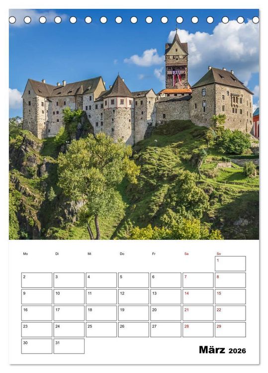 Produktbild: WESTB&Ouml;HMEN Terminplaner (Tischkalender 2026 DIN A5 hoch), CALVENDO Monatskalender