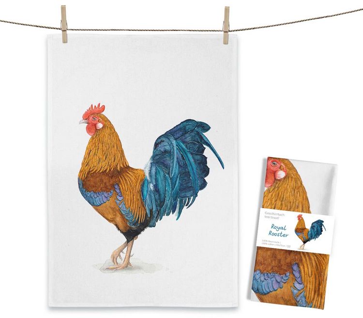 Produktbild: Geschirrtuch Royal Rooster