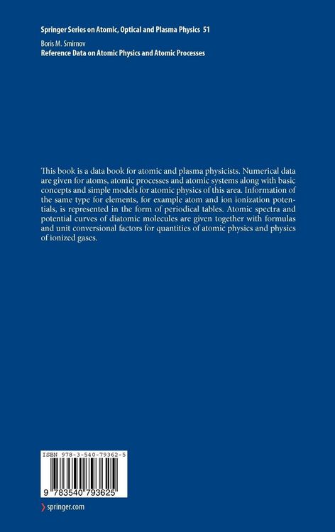 Produktbild: Reference Data on Atomic Physics and Atomic Processes