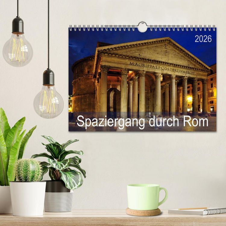 Produktbild: Spaziergang durch Rom (Wandkalender 2026 DIN A4 quer), CALVENDO Monatskalender