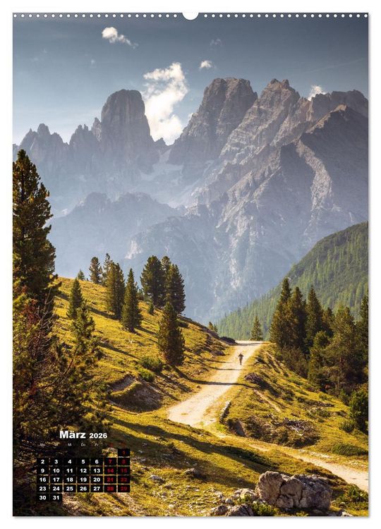 Produktbild: S&uuml;dtirol, das Wanderparadies (Wandkalender 2026 DIN A2 hoch), CALVENDO Monatskalender