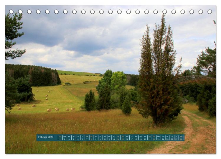 Produktbild: Die Toskana der Eifel - Das Lampertstal (Tischkalender 2026 DIN A5 quer), CALVENDO Monatskalender