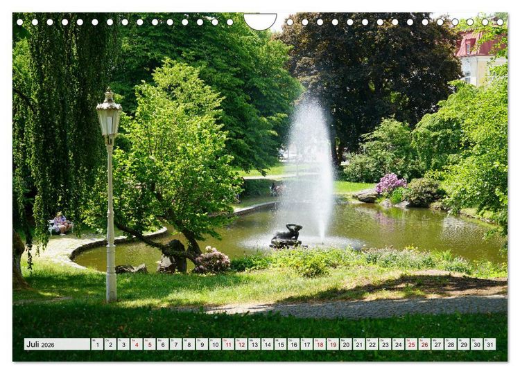 Produktbild: Kurort Marienbad (Wandkalender 2026 DIN A4 quer), CALVENDO Monatskalender